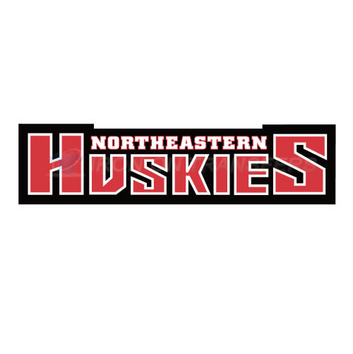 Northeastern Huskies Logo T-shirts Iron On Transfers N5635